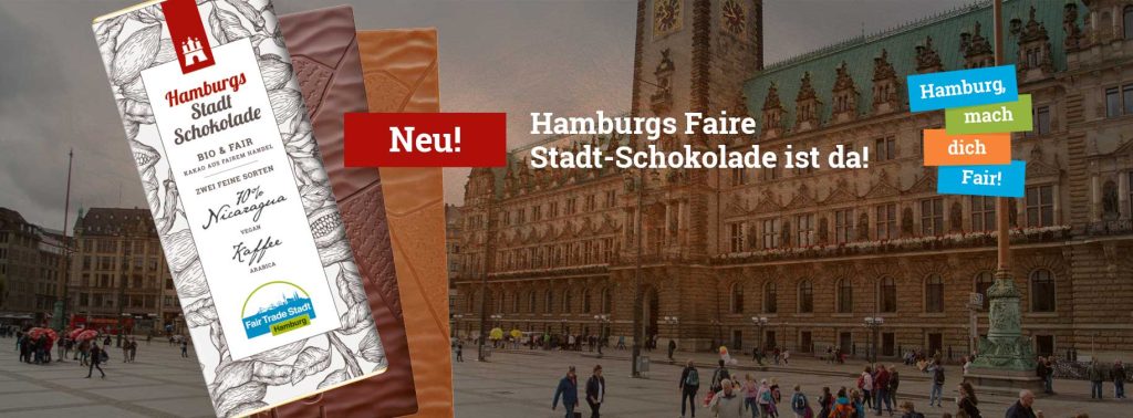 Gleich zwei gute Nachrichten für den Fairen Handel im Norden: Hamburg erhält für weitere zwei Jahre die Auszeichnung 